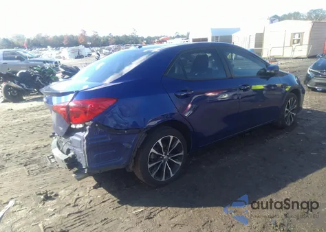 2019 Toyota Corolla Xse из США, поврежденный, VIN 5YFBURHE2KP893637